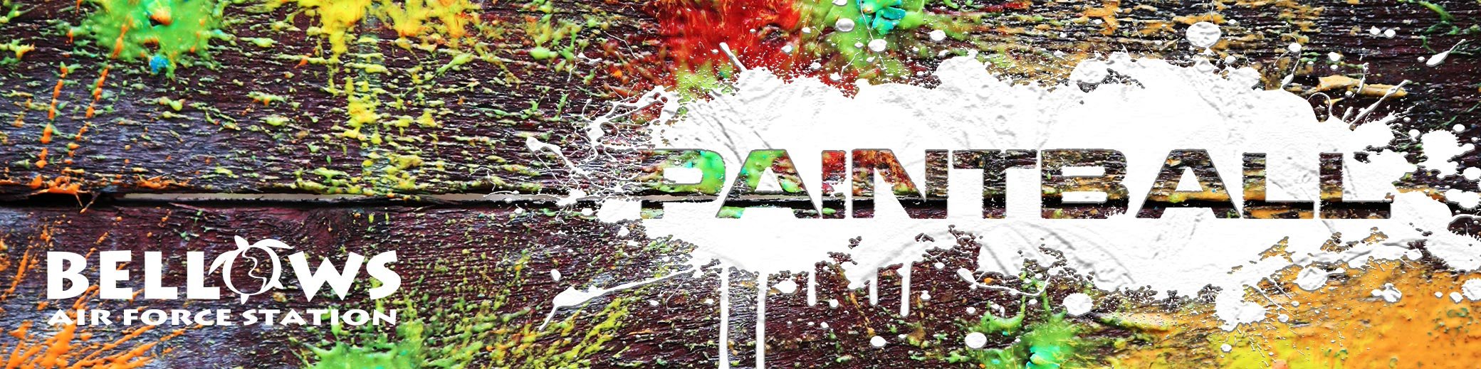 a paint splatter on a surface