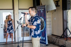 music band performing