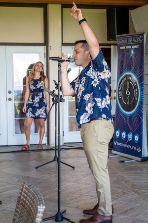 music band performing