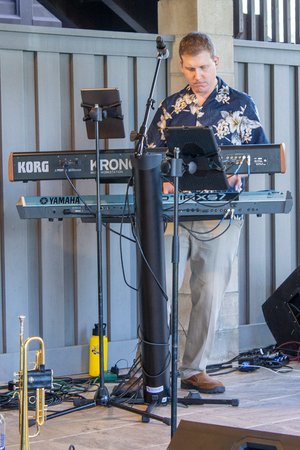 music band performing