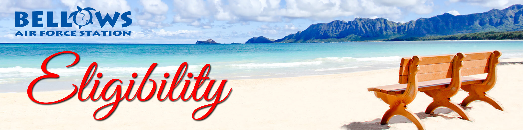 a beach with blue water and mountains in the background