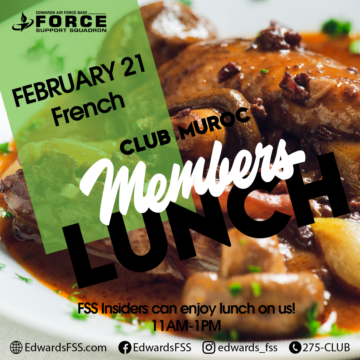 Members Lunch Feb