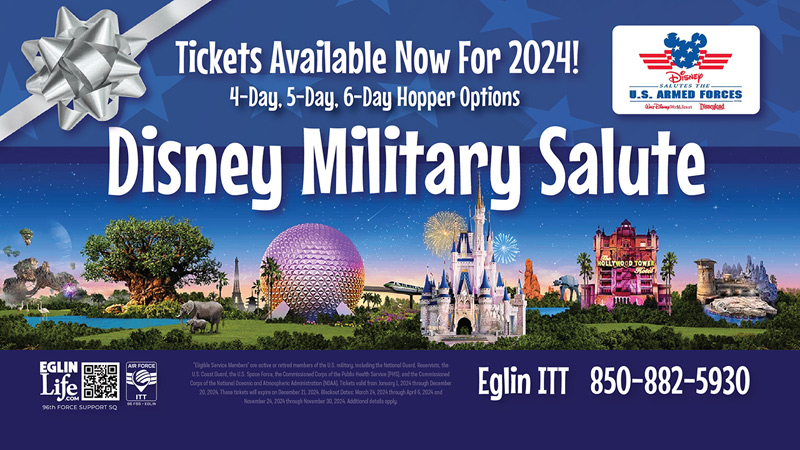 Walt Disney World Military Salute Tickets