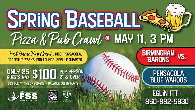 Pensacola: Baseball, Pizza & Pub Crawl