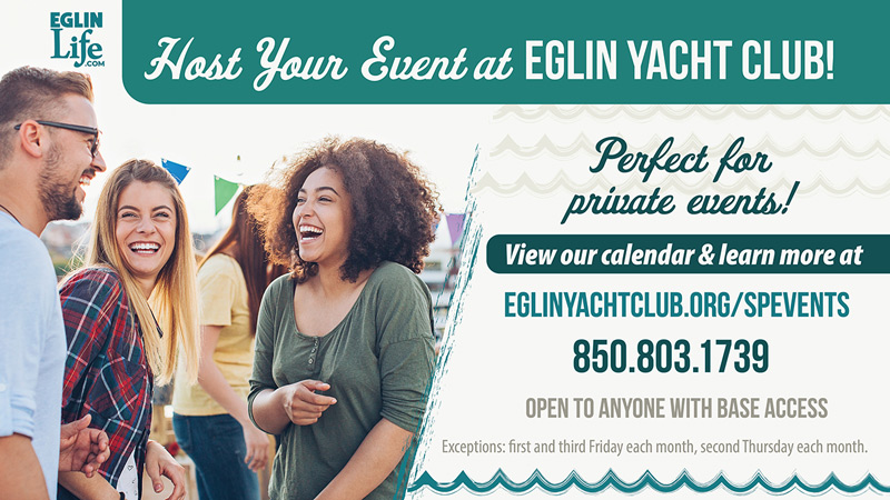 Eglin Yacht Club Available for Private Events