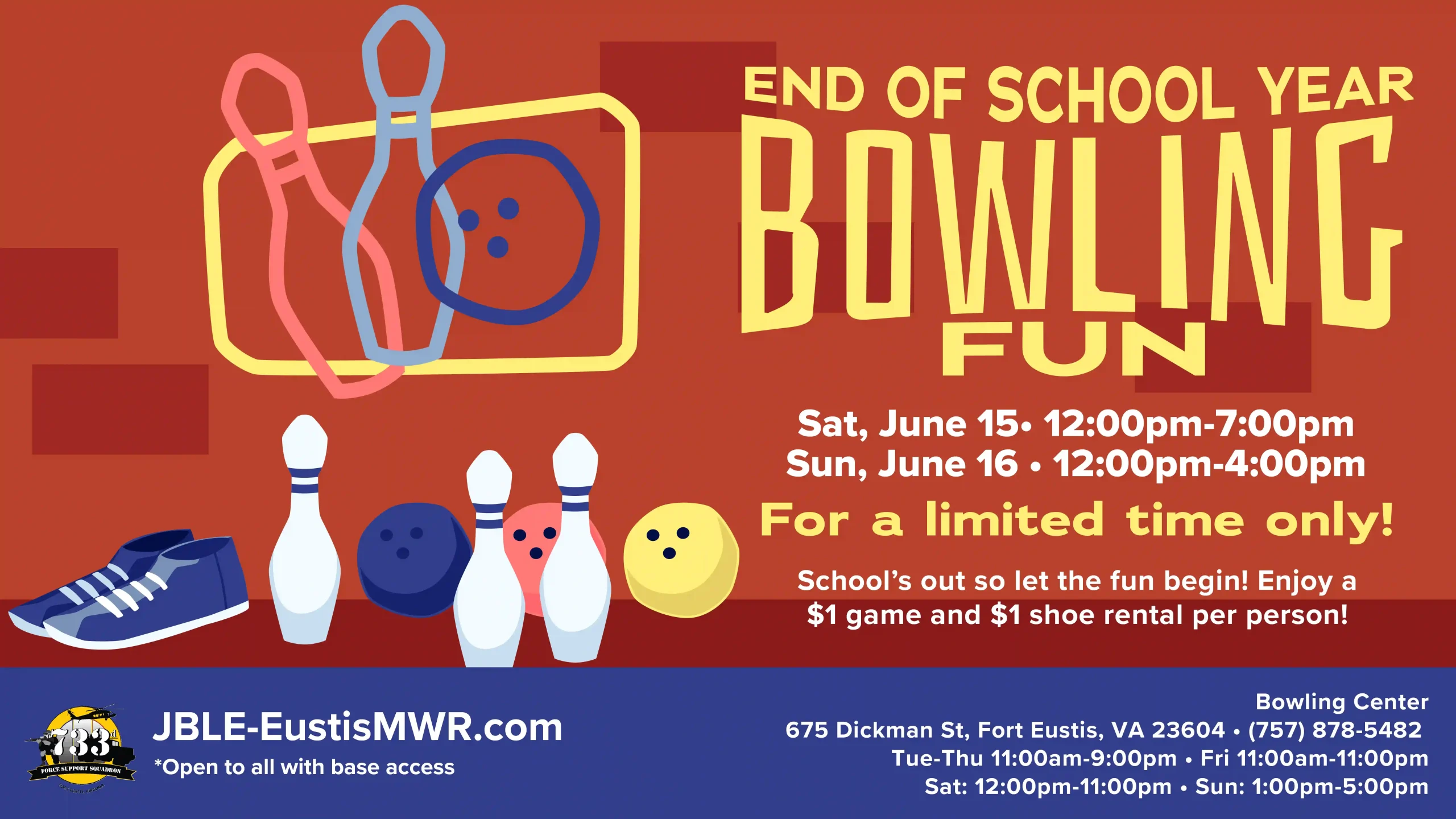End of School Bowling