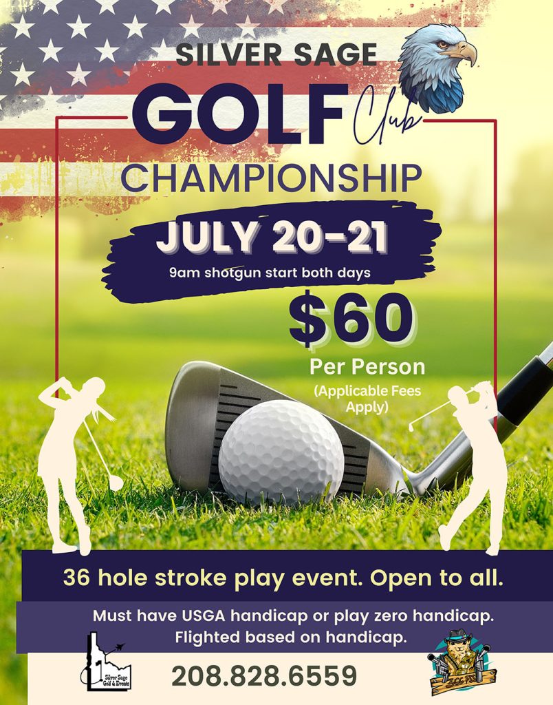 Golf - Silver Sage Golf Club Championship - July 20-21 - 1