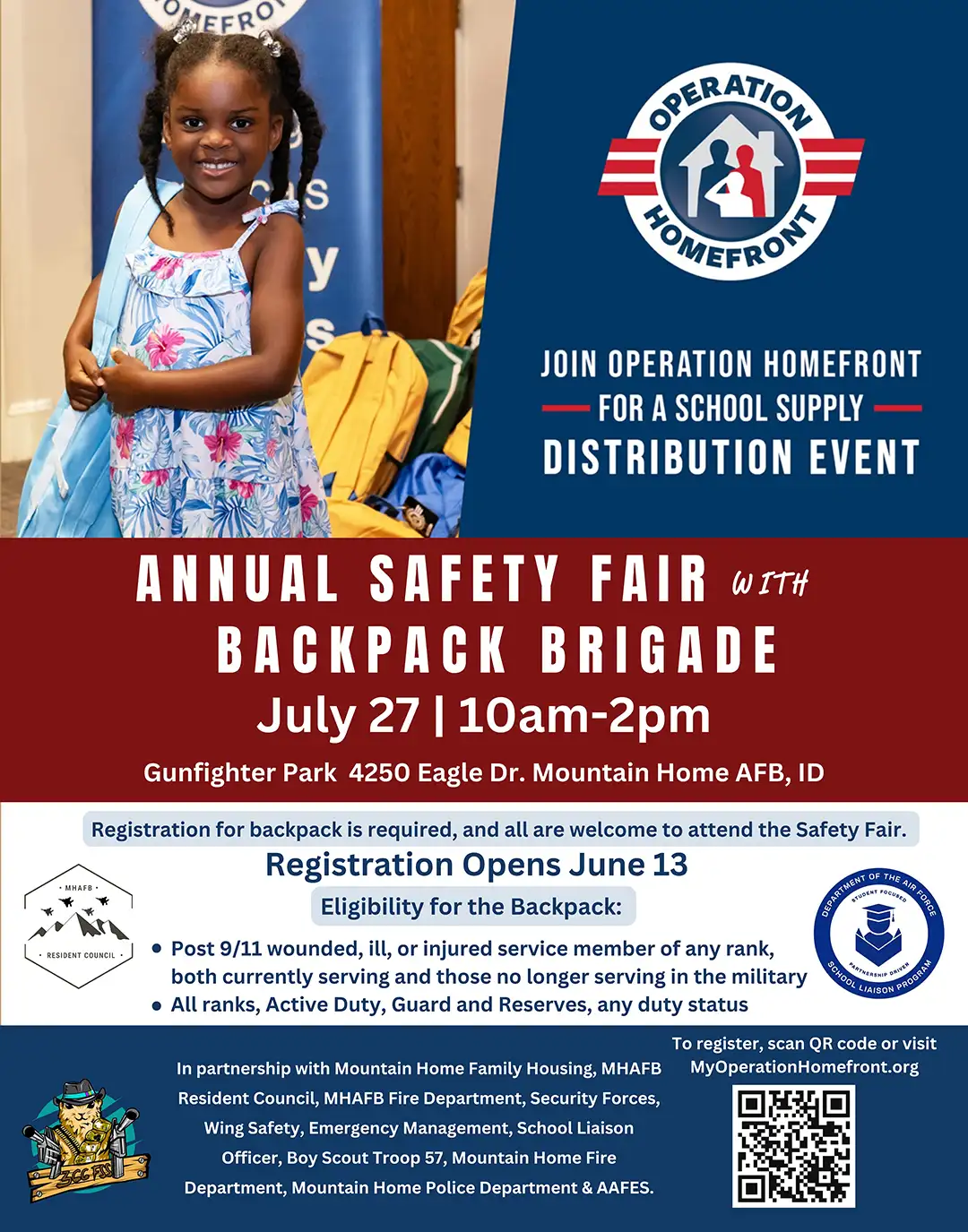 Annual Safety Fair with Backpack Brigade