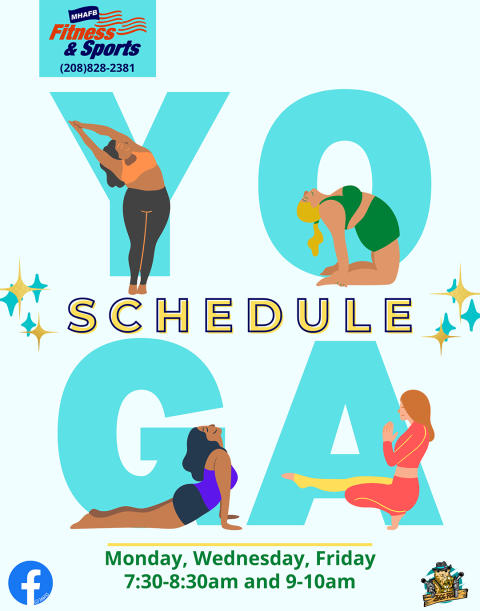 YOGA Schedule | Mountain Home Air Force Base