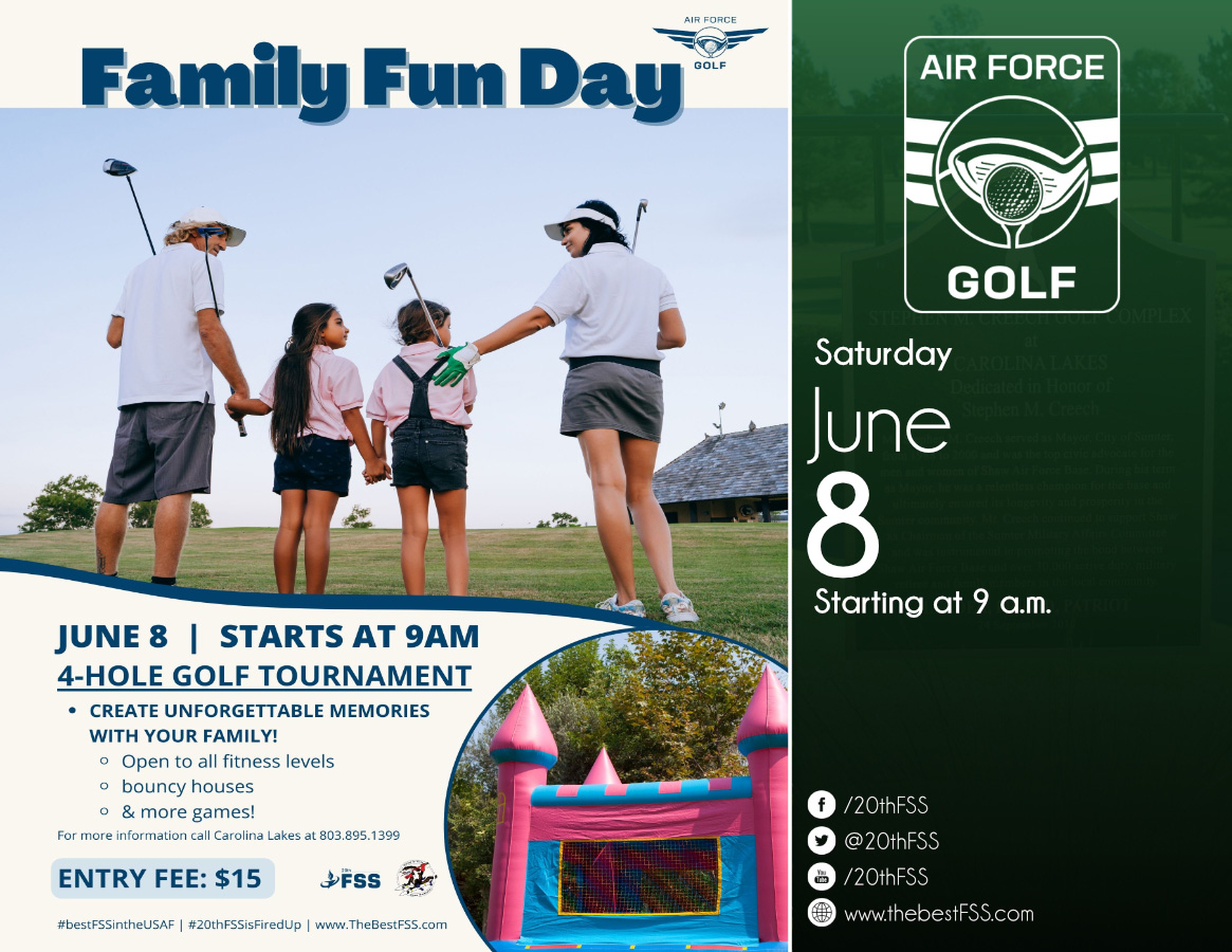 Family Fun Day at Carolina Lakes Golf Course