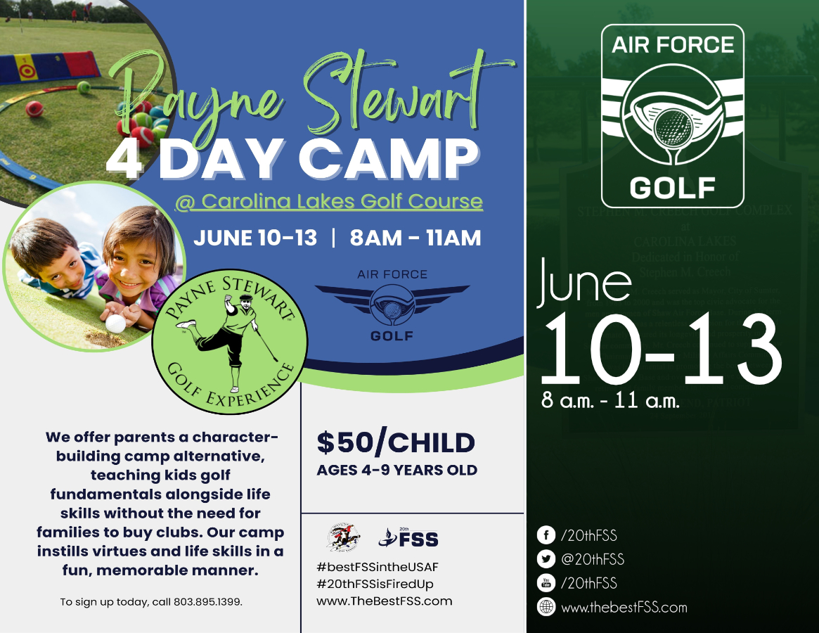 Payne Stewart 4 Day Camp